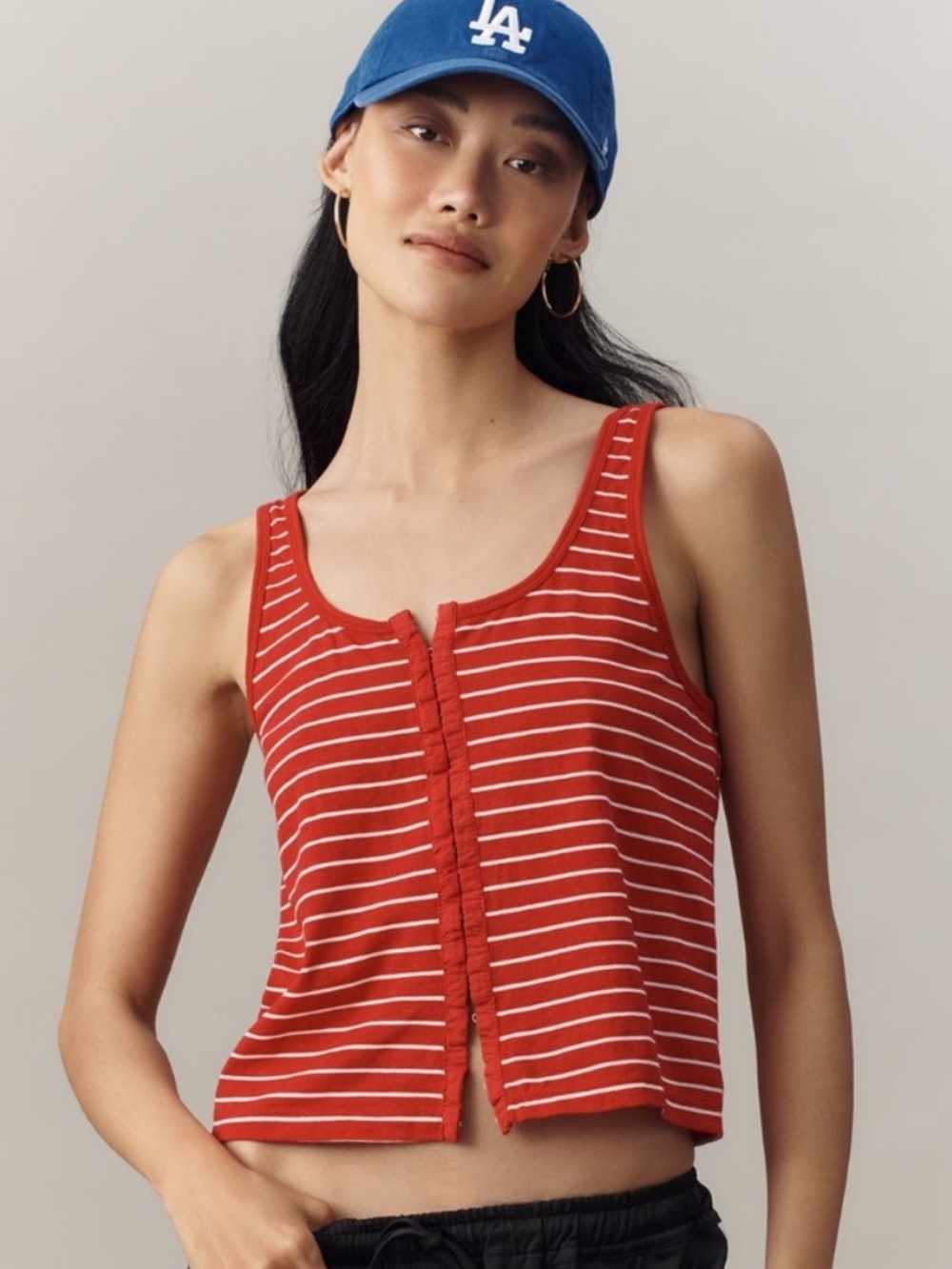 Anthropologie Pilcro Scoop-Neck Tank